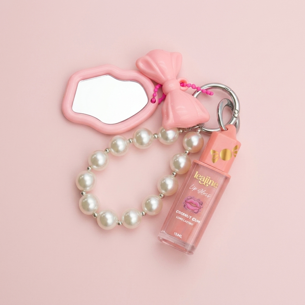LeaLine key-chain lip gloss